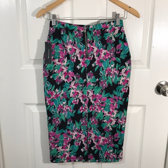 NWT I ❤️ Ronson 2-PC Floral Skirt Set size XS - Picture 5 of 6